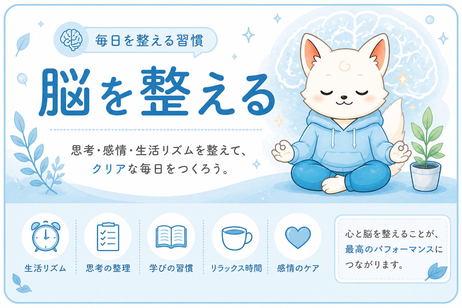 脳を整える